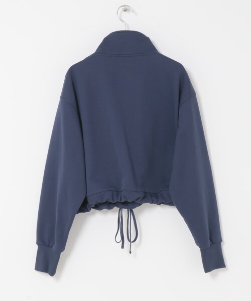 URBAN RESEARCH ROSSO（アーバンリサーチロッソ）の「F by ROSSO　ハーフジップスウェット（スウェット・レディース・GRAY/NAVY・FREE）」の21枚目の写真