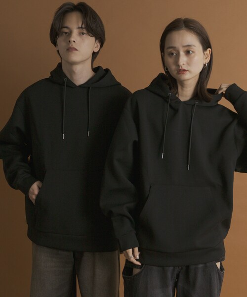 SENSE OF PLACE by URBAN RESEARCH（センスオブプレイスバイアーバンリサーチ）の「ダンボールポンチパーカー（パーカー・メンズ・IVORY/BLACK/GREIGE・M/L）」の13枚目の写真