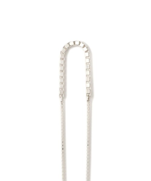 ADAM ET ROPE'(アダムエロペ)の「【SASKIA DIEZ(サスキア ディッツ)】FRING MIXED EARRINGS LOOP(ピアス(両耳用)・レディース・シルバー・F)」の4枚目の写真