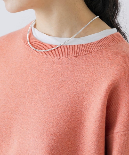 かぐれ(カグレ)の「ERICKA NICOLAS BEGAY PLAIN DESIGN NECKLACE 50(ネックレス・レディース・OXIDIZED/SHINY・50)」の2枚目の写真