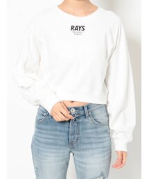 GYDA | RAYS BACKメッシュドッキングスウェットトップス(スウェット)