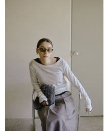 Ungrid | シアーフィットロングスリーブTee(Tシャツ/カットソー)