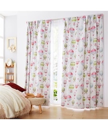 nissen | 遮光カーテン（クラシカルな気球柄）【送料無料】(家具)