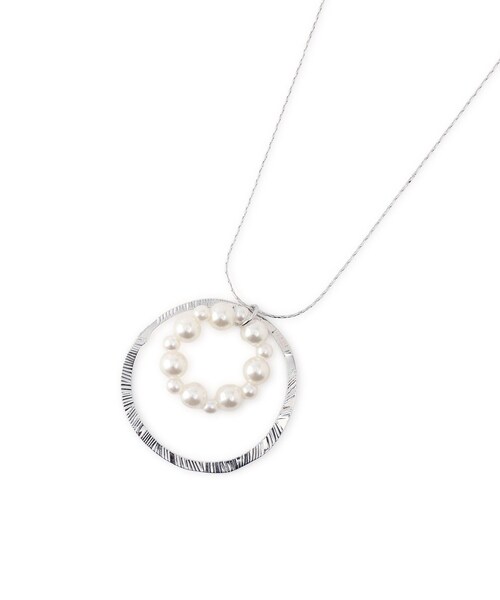 ROPE' PICNIC（ロペピクニック）の「ダブルサークルワントップペンダント（ネックレス・レディース・ゴールド/シルバー・F）」の13枚目の写真