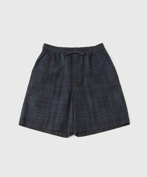 ADAM ET ROPE'(アダムエロペ)の「パッチワーク マドラスチェック ワイド イージーショーツ / セットアップ対応(その他パンツ・メンズ・ホワイト系/ネイビー系/レッド系・L/M)」の21枚目の写真