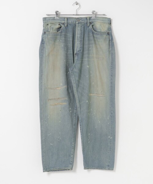 URBAN RESEARCH(アーバンリサーチ)の「A PRESSE No.37 Washed Wide Denim Pants(デニムパンツ・メンズ・BLEACH・30-30/32-30/34-30/36-30)」の12枚目の写真