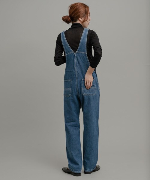 URBAN RESEARCH Sonny Label（アーバンリサーチサニーレーベル）の「carhartt　W BIB OVERALL STRAIGHT（サロペット/オーバーオール・レディース・Blue・S/M）」の8枚目の写真