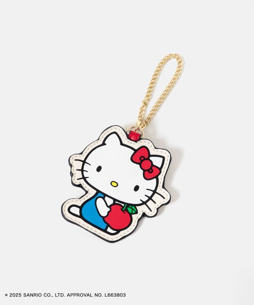 RODE SKO（ロデスコ）の「サンリオキャラクターズ チャーム付バッグ（ハンドバッグ・レディース・IVORYxRED/GRAYxWHITE/PINKxGRG/YELxCML・One）」の22枚目の写真