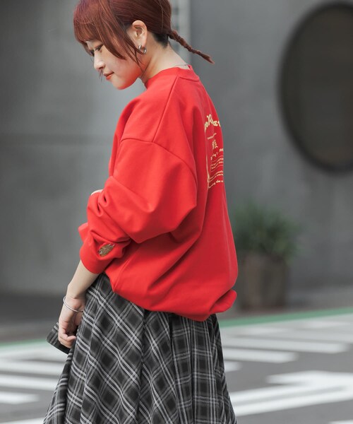 URBAN RESEARCH（アーバンリサーチ）の「鳥貴族×UR　UnuboResearch  SWEAT（スウェット・メンズ・OATMEAL/RED/CHARCOAL/BLACK/MOCHA・M/L/XL）」の19枚目の写真