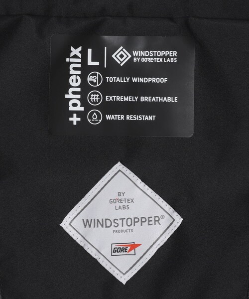 URBAN RESEARCH ROSSO(アーバンリサーチロッソ)の「『別注』+phenix WINDSTOPPER by GORE-TEX LABS スタンドブルゾン(ブルゾン・メンズ・BLACK/NAVY/KHAKI・M/L/XL)」の21枚目の写真