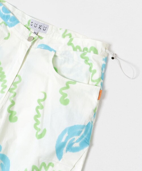 URBAN RESEARCH(アーバンリサーチ)の「SUKU HOME TRAVEL PANEL PANTS(ルームウェア/パジャマ・レディース・OASIS・XS/S)」の4枚目の写真