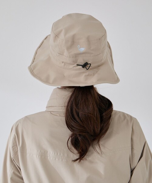 ROPE'（ロペ）の「レインハット/撥水・透湿（ハット・レディース・ホワイト/ベージュ/ネイビー・F）」の9枚目の写真