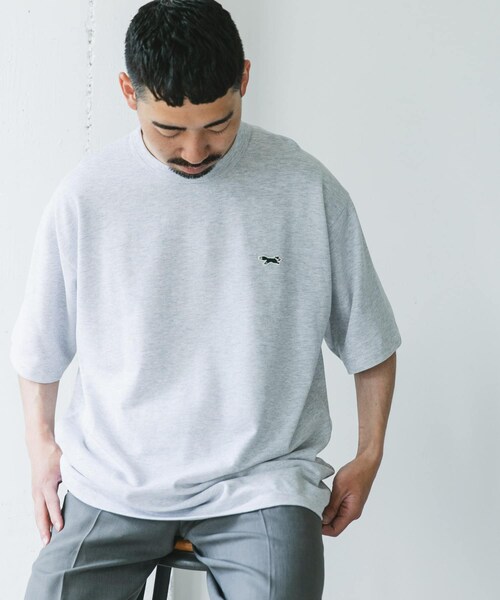 URBAN RESEARCH DOORS（アーバンリサーチドアーズ）の「『XLサイズ/WEB限定』『別注』PENNEYS×DOORS　THEFOX 鹿の子ショートスリーブT（Tシャツ/カットソー・メンズ・WHITE/ASH GRAY/PURPLE/NAVY・M/L/XL）」の19枚目の写真