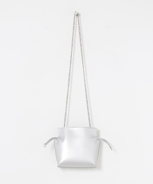 URBAN RESEARCH（アーバンリサーチ）の「ANABEL　PURSE shoulder（ショルダーバッグ・レディース・SILVER/WHITE/D.KHAKI・-）」の10枚目の写真