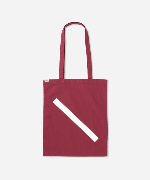Saturdays NYC(サタデーズ ニューヨークシティ )の「Chocomoo x Saturdays NYC Tote Bag(トートバッグ・レディース・ブラック/キナリ/ワイン・F)」の10枚目の写真