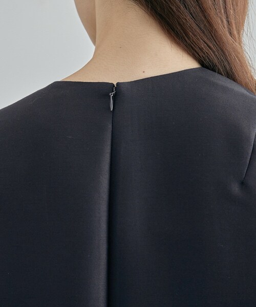 ROPE'（ロペ）の「【限定店舗・J'aDoRe限定】エレガンスウールシルクマキシワンピース（ワンピース・レディース・ネイビー・F）」の14枚目の写真