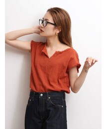 Ungrid | ネックカットブラウス(シャツ/ブラウス)