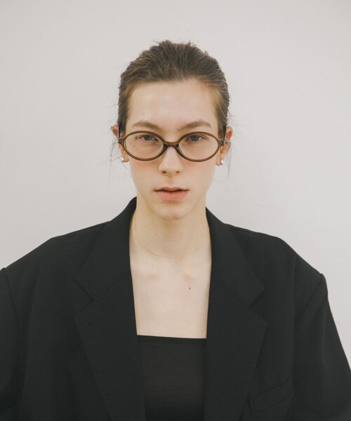 URBAN RESEARCH(アーバンリサーチ)の「decor『デコール』 Eyewear Round(メガネ・レディース・BROWN/KHAKI・-)」の18枚目の写真