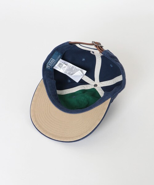 URBAN RESEARCH Sonny Label（アーバンリサーチサニーレーベル）の「POLO RALPH LAUREN　ラルフローレン WOVEN-CAP（キャップ・メンズ・NAVY/RED・One）」の6枚目の写真