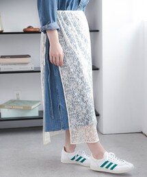 URBAN RESEARCH DOORS | ElisaNovelli　レース巻きスカート(スカート)