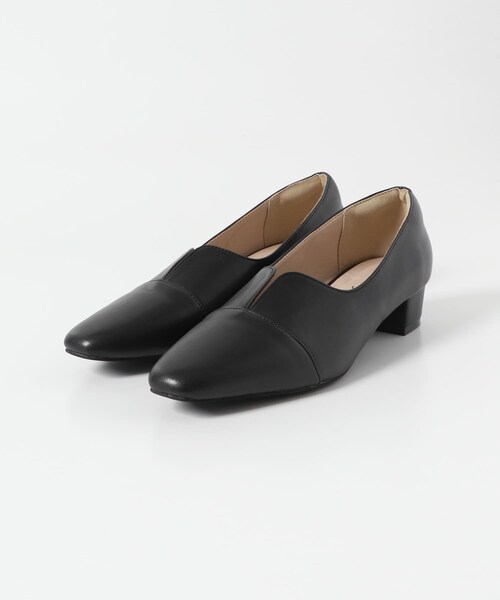 URBAN RESEARCH Sonny Label（アーバンリサーチサニーレーベル）の「Vカットローヒールパンプス（パンプス・レディース・ブラック/アイボリー/シルバー・S/M/L）」の16枚目の写真