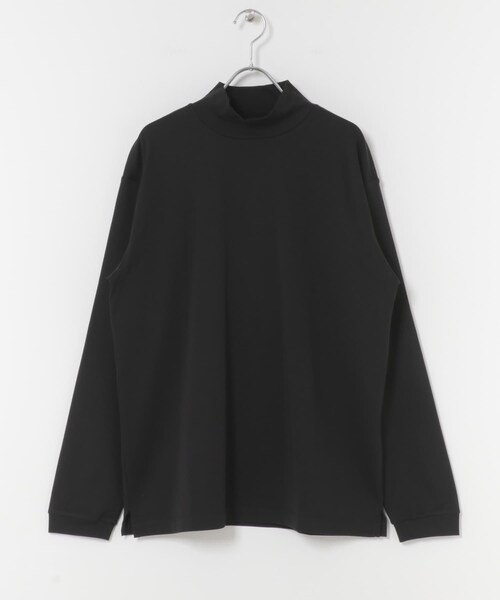 ITEMS URBANRESEARCH（アイテムズ アーバンリサーチ）の「Fine Cotton ハイネック カットソー（Tシャツ/カットソー・メンズ・WHT/BLK・M/L）」の22枚目の写真