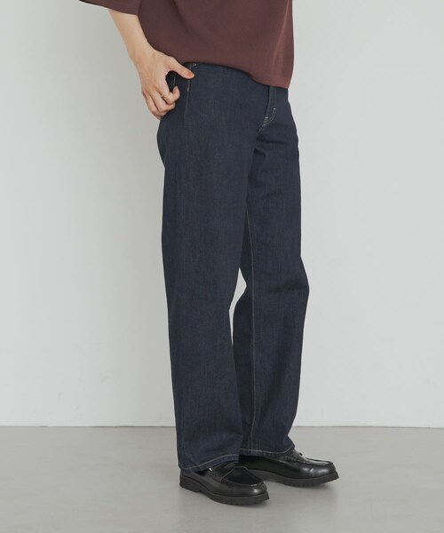 URBAN RESEARCH DOORS（アーバンリサーチドアーズ）の「『別注』Lee101×DOORS　STRAIGHT PANTS（デニムパンツ・レディース・DARK USED/ONE WASH/MEDIUMUSED/LIGHT USED・XS/S/M/L）」の9枚目の写真