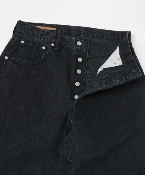 URBAN RESEARCH(アーバンリサーチ)の「Scye BLACK DENIM BAGGY JEANS(デニムパンツ・メンズ・クロ・27/29/31)」の4枚目の写真