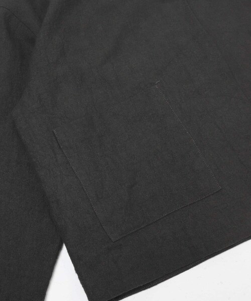 かぐれ（カグレ）の「リネンラミーノーカラージャケット（ノーカラージャケット・レディース・BLACK・Free）」の16枚目の写真