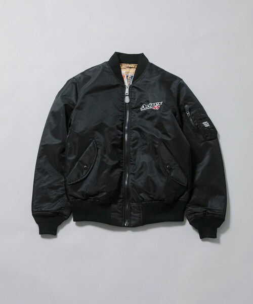 URBAN RESEARCH(アーバンリサーチ)の「CITY COUNTRY CITY CCC×AVIREX EMB LOGO MA-1(MA-1・メンズ・BLACK・L/XL)」の1枚目の写真