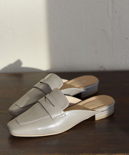 ROPE' PICNIC（ロペピクニック）の「ローファーミュール（ローファー・レディース・ブラック/グレー系/キャメル・L/M）」の4枚目の写真