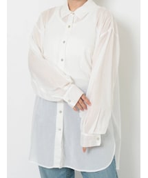 Ungrid | オーガビッツシアールーズシャツ(シャツ/ブラウス)