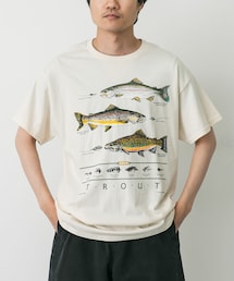 URBAN RESEARCH DOORS | LIBERTY GRAPHICS　Trout & Flies(Tシャツ/カットソー)