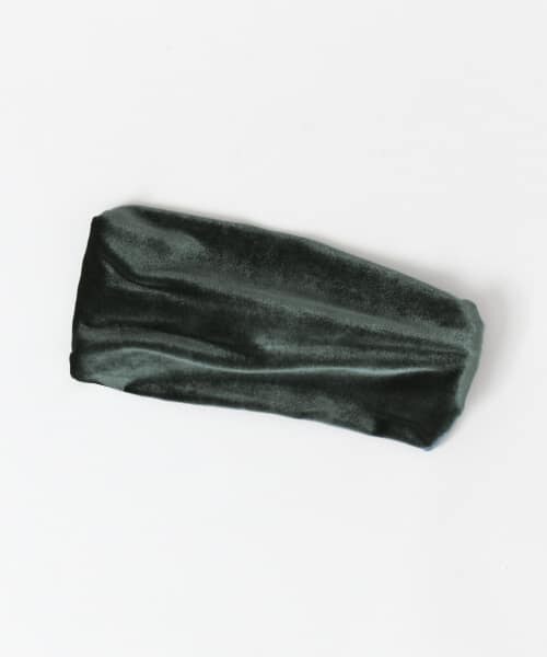 URBAN RESEARCH（アーバンリサーチ）の「ベロアヘアバンド∴（ヘアバンド・レディース・CAMEL/GRAY/GREEN/BLACK・-）」の4枚目の写真