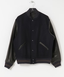 URBAN RESEARCH | blurhmsROOTSTOCK Wool Melton Award Jacket(スタジャン)