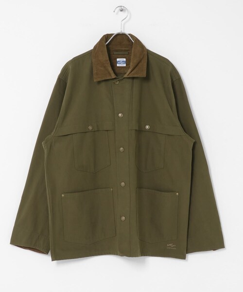 URBAN RESEARCH Sonny Label（アーバンリサーチサニーレーベル）の「ARMY TWILL　Duck Logger Jacket（カバーオール・メンズ・NAVY/KHAKI/BLACK・M/L）」の10枚目の写真