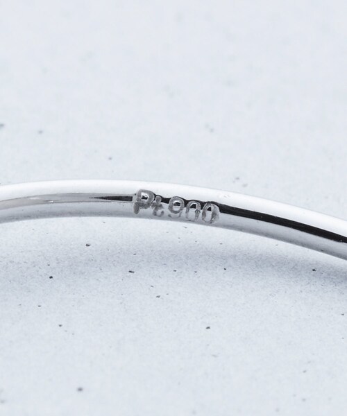 ROPE'(ロペ)の「【Lulu】R(ロペ アール)PT ノットモチーフナローリング(リング・レディース・シルバー系・11/13)」の15枚目の写真