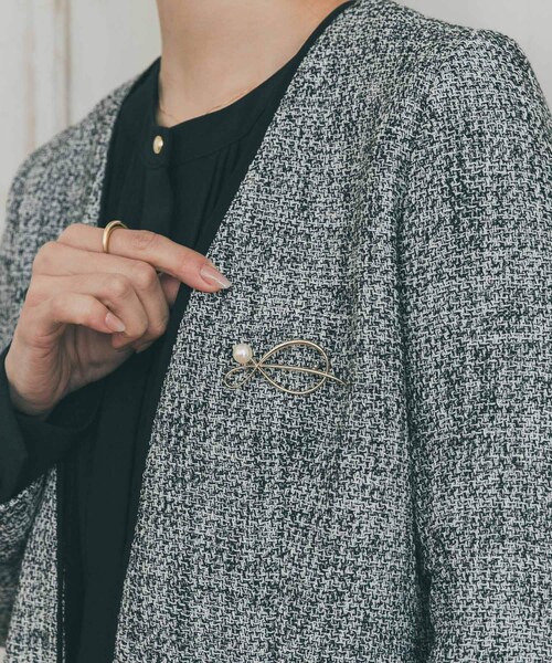 URBAN RESEARCH DOORS（アーバンリサーチドアーズ）の「パールブローチ（ブローチ/コサージュ・レディース・GOLD/SILVER・One）」の7枚目の写真