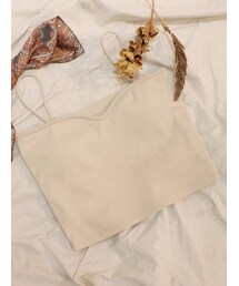 MURUA | 2WAYリブキャミソール(キャミソール)