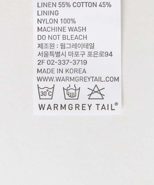 URBAN RESEARCH(アーバンリサーチ)の「WARMGREYTAIL FLAT POUCH-GREY S(ポーチ・メンズ・GREY・-)」の7枚目の写真