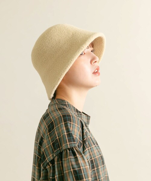 KBF（ケイビーエフ）の「シャギーベルHAT（ハット・レディース・BLACK/YEL BEIGE/BROWN・one）」の21枚目の写真