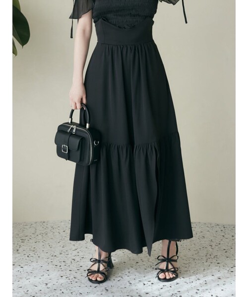 EATME（イートミー）の「コルセットデザインジャンスカ（ジャンパースカート・レディース・アイボリー/ブラック/ミックス・S/M）」の11枚目の写真