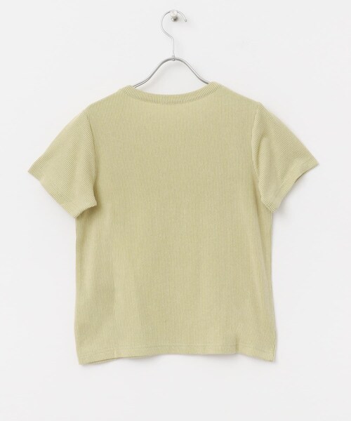 ITEMS URBANRESEARCH（アイテムズ アーバンリサーチ）の「チビテレコTシャツ（Tシャツ/カットソー・レディース・GRN/WHT/CHA・FREE）」の18枚目の写真