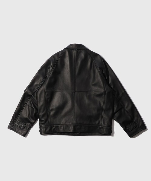 ADAM ET ROPE'（アダムエロペ）の「【CCU/シーシーユー】A-1 JACKET（その他アウター・メンズ・ブラック・1/2）」の14枚目の写真