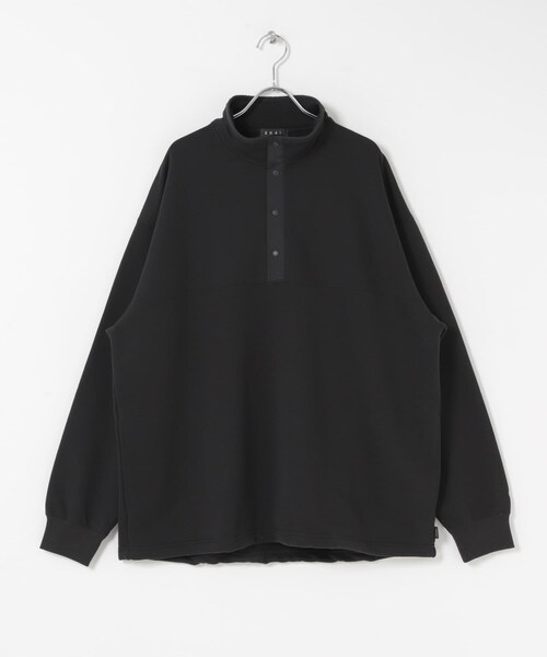 EKAL（エカル）の「『UR TECH』ドライスウェットプルオーバー（スウェット・メンズ・グレー/ブラック・M/L）」の11枚目の写真