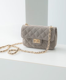 URBAN RESEARCH ROSSO WOMEN | AULENTTI　スエードキルティングバッグ(ショルダーバッグ)