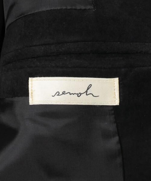 URBAN RESEARCH(アーバンリサーチ)の「semoh Suede Jacket(テーラードジャケット・メンズ・BLACK・2/3)」の11枚目の写真