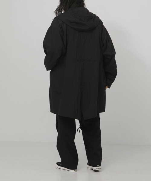 アーバンリサーチ　モッズコート　黒　URBAN RESEARCH URBAN RESEARCH（アーバンリサーチ）の「POLYPLOID MODS PARKA C
