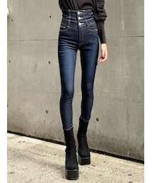 EMODA | 【ELDER】SYMハイウエストデニム(デニムパンツ)