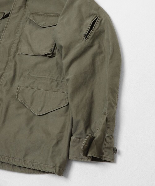 EKAL（エカル）の「nonnative　TROOPER JKT COTTON BACK SATIN VW WITH WINDSTOPPER（ブルゾン・メンズ・BLACK/OLIVE/NAVY・2/3）」の15枚目の写真